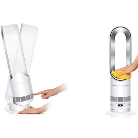 Dyson Hot+Cool HF1 Ventilador Calefactor 2250W Termostato Regulable Pre-heat